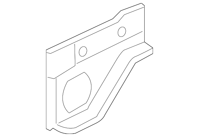 66718-2E100 Деталь SIDE EXTN, LEFT