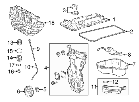 Highlander ENGINE PARTS