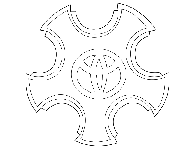 42638-42010 Деталь CENTER CAP