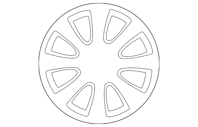 42611-06361 Деталь WHEEL, ALLOY
