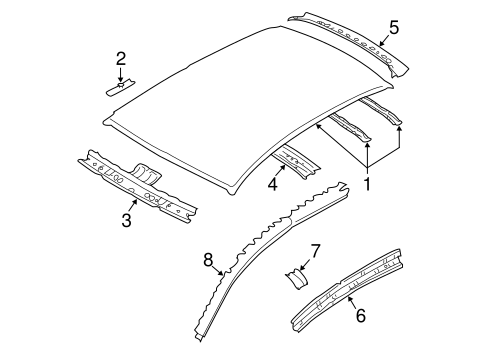 Impreza ROOF & COMPONENTS