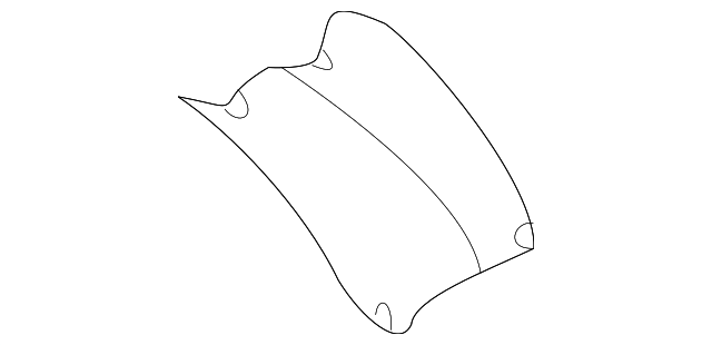 50837FG0209P Деталь INNER RAIL BRACKET, RIGHT