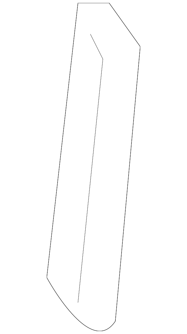 90356-1FA1A Деталь QTR GLASS SPACER, RIGHT