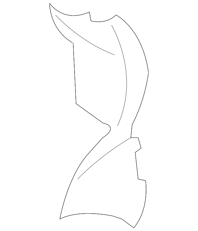41-00-9-810-799 REAR EXTN, LEFT