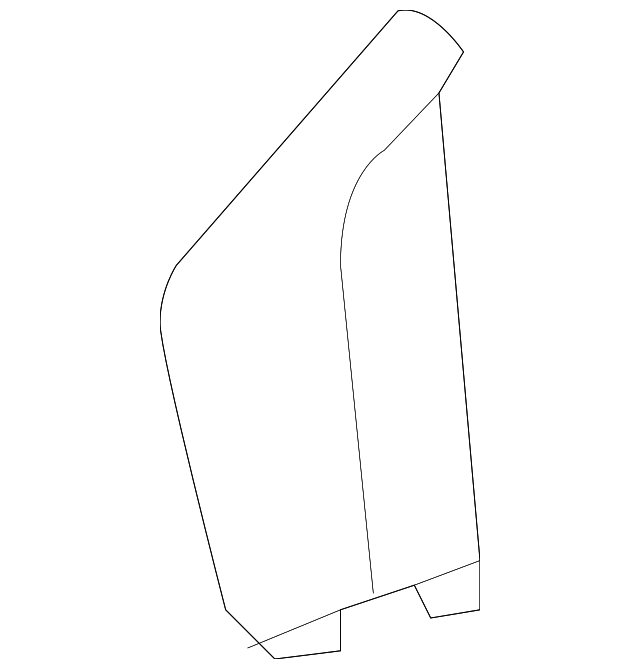75752-52030 Деталь FRAME MOLDING, LEFT