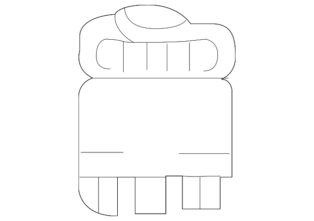 5096568AA Деталь MIRROR SWITCH