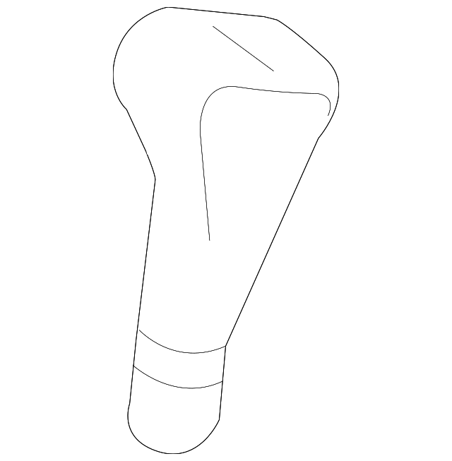 5096746AA Деталь SHIFT KNOB