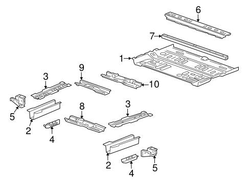 SRX FLOOR & RAILS