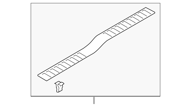 FL3Z-1813209-AA Деталь SCUFF PLATE, LEFT