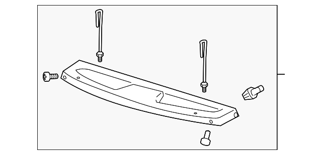 64330-52190-C0 Деталь PACKAGE TRAY