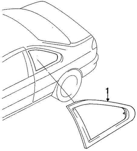 200SX GLASS & HARDWARE