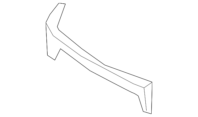 88185-3J000-6T Деталь FRONT SHIELD, LEFT