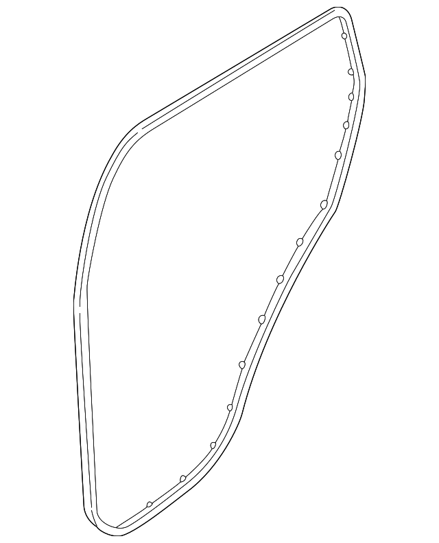 82831-3W400 SURROUND W'STRIP, LEFT