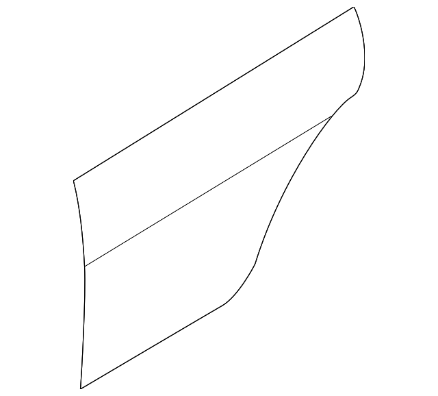 82153-0W736 OUTER PANEL, LEFT