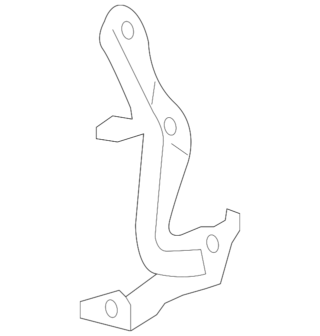 53410-AA040 Деталь HINGE, RIGHT