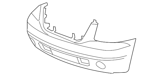 25836806 Деталь BUMPER COVER