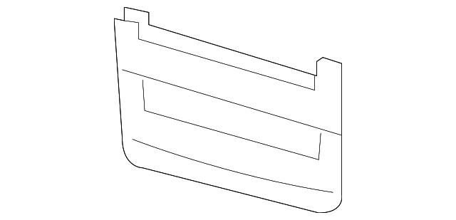 15290956 Деталь TOW BRKT COVER, LEFT