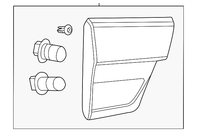 57010274AF Деталь TAIL LAMP ASSY, RIGHT
