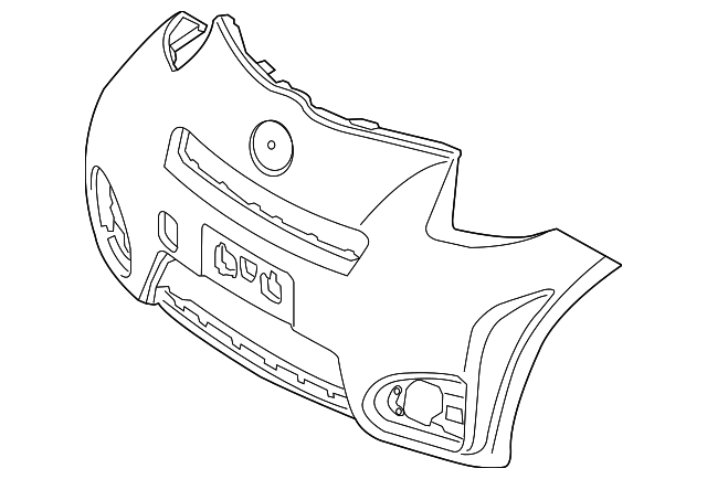 52119-74901 Деталь BUMPER COVER