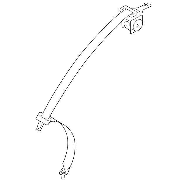 89810-1G571RU CENTER BELT ASSY