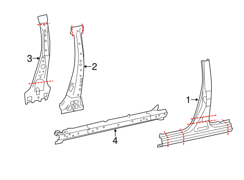 Corolla CENTER PILLAR & ROCKER