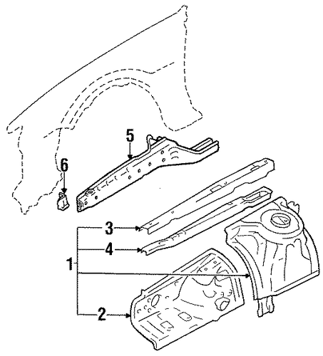 Cressida INNER STRUCTURE & RAILS 2