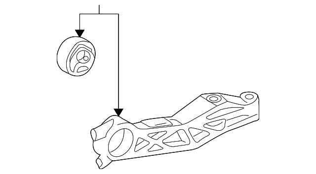 52380-45030 Деталь FRONT SUPPORT