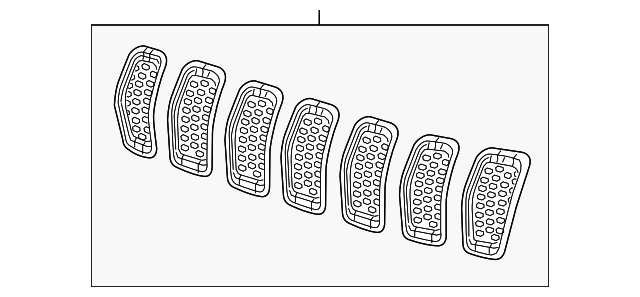 68303626AA Деталь GRILLE
