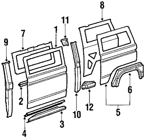 Vanagon SIDE PANEL