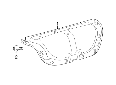 Camry INTERIOR TRIM - TRUNK