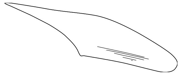 208-670-06-80 Деталь BACK GLASS