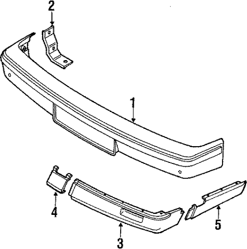 Vanagon BUMPER & COMPONENTS - FRONT