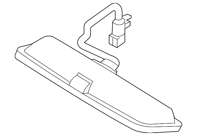 BB5Z-13A613-A Деталь HIGH MOUNT LAMP
