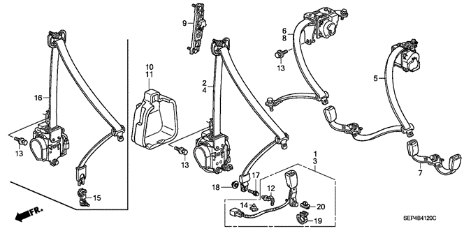 TL SEAT BELTS