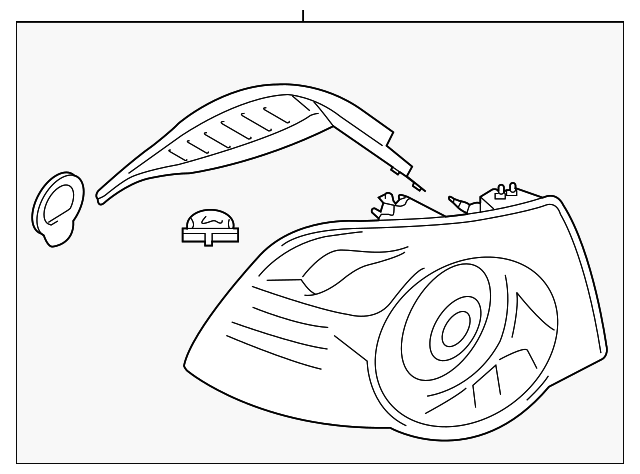 1Q0-945-095-J Деталь TAIL LAMP ASSY, LEFT