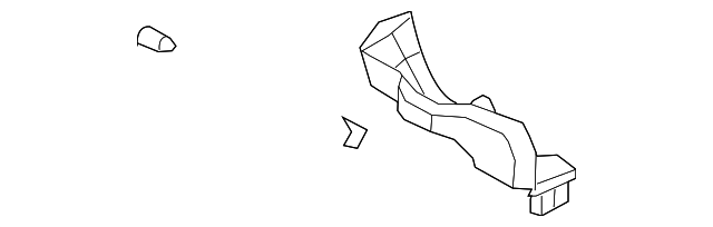 64331-3E160 Деталь LOWER EXTN, LEFT
