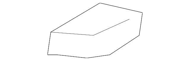 98153-3E000 Деталь PANEL EXTN RUBBER SEAL, LEFT