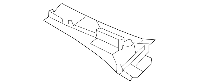 86150-3E001 Деталь COWL GRILLE, LEFT
