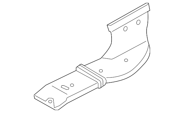 97370-1G000 Деталь REAR DUCT, RIGHT