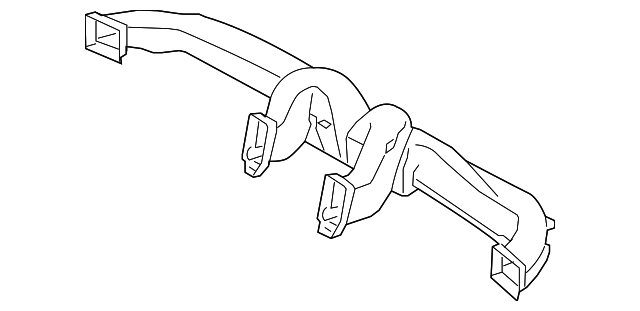 97470-1G000 Деталь DEFROSTER DUCT