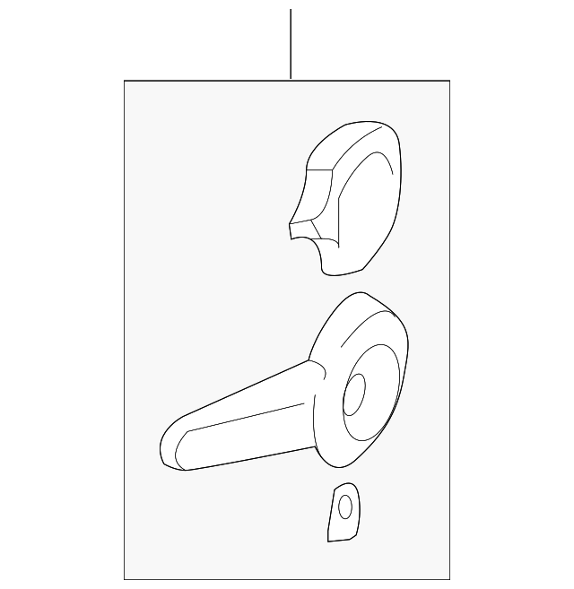 68032883AA Деталь ADJUST HANDLE, LEFT