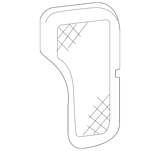 22728679 Деталь HOLE COVER, RIGHT