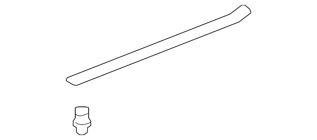 1K4-853-537-C-9B9 Деталь FRONT SILL PLATE, LEFT