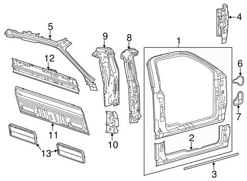 F-150 APERTURE PANEL