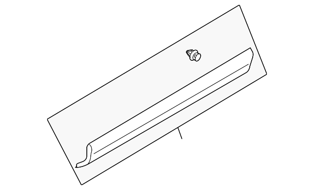 TD11-51-RA0H Деталь SIDE MOLDING, RIGHT