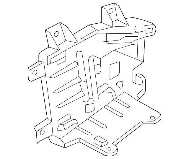 22995939 Деталь CONTROL MODULE MOUNT BRACKET