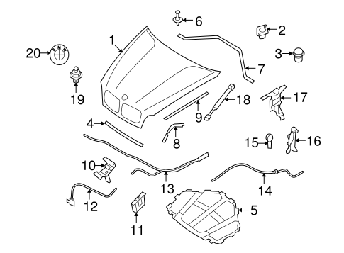 X6 HOOD & COMPONENTS