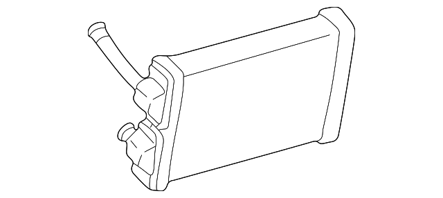 87107-06020 Деталь HEATER CORE