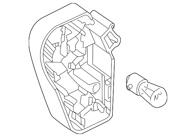 63-21-7-165-744 Деталь SOCKET PANEL, RIGHT