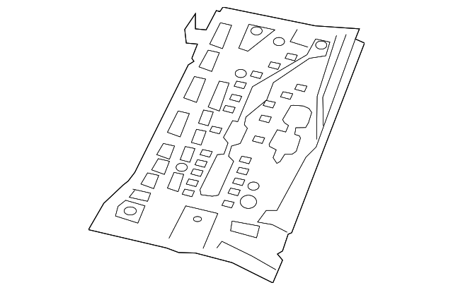 68250639AA Деталь FLOOR PAN, LEFT
